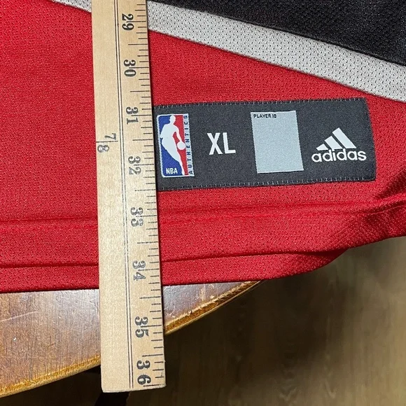 Adidas Portland Trailblazers Red and Black Jersey - Picture 3 of 7
